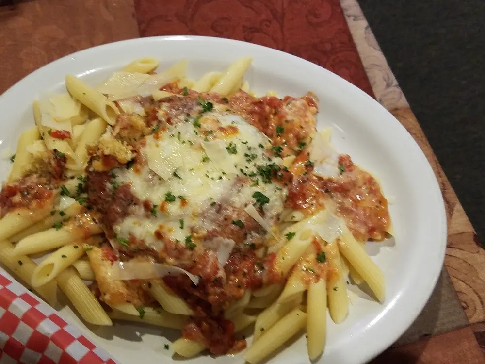 Crab Cakes Pasta