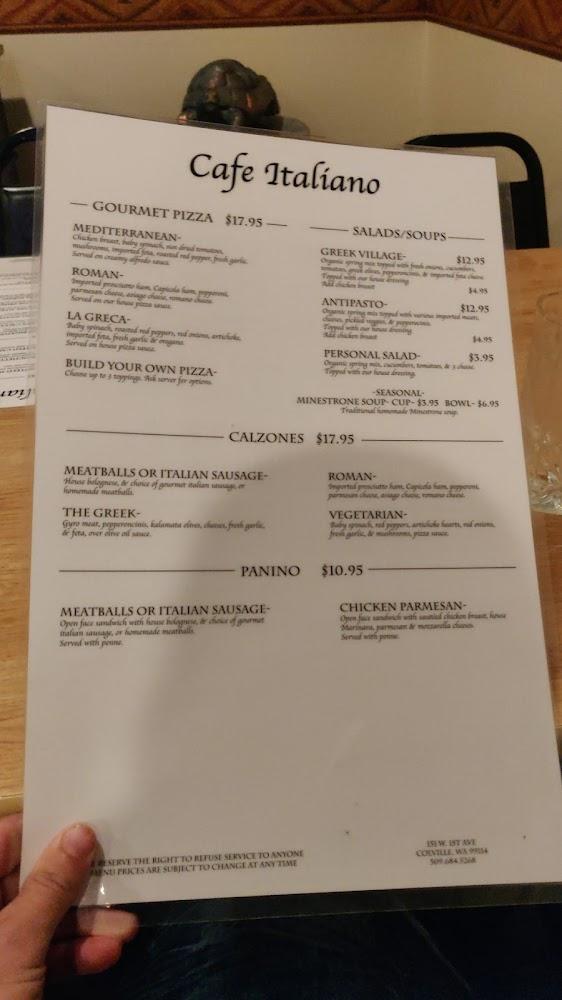 Cafe' Italiano Menu image 3